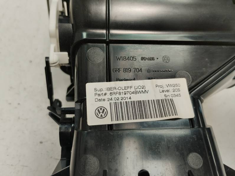 REJILLA AIREADORA VOLKSWAGEN POLO 2014 1.2 TDI (75 CV)