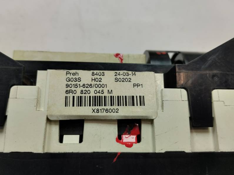 MANDO CALEFACCION AIRE ACONDICIONADO VOLKSWAGEN POLO 2014 1.2 TDI (75 CV)