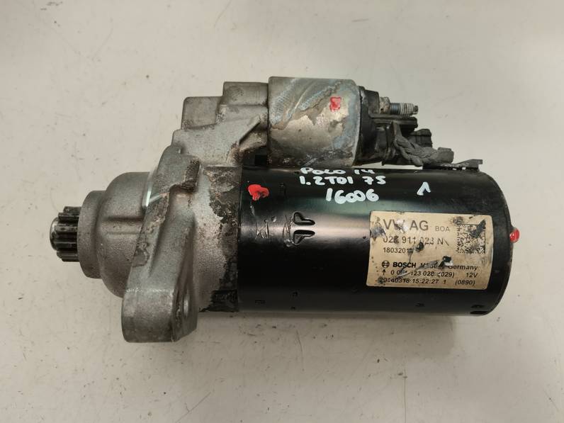 MOTOR ARRANQUE VOLKSWAGEN POLO 2014 1.2 TDI (75 CV)