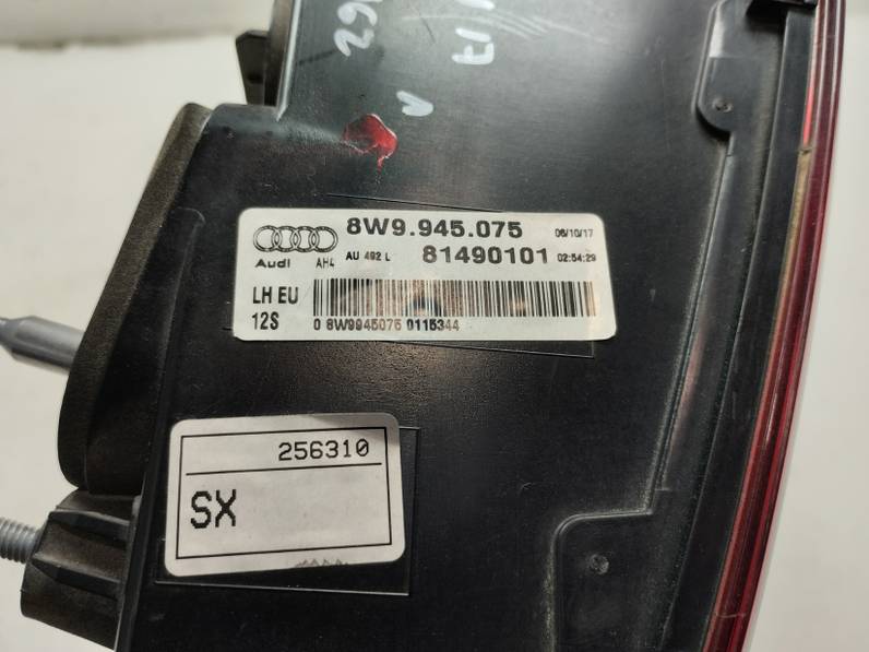 PILOTO TRASERO IZQUIERDO INTERIOR AUDI A4 AVANT 2017 2.0 16V TDI (150 CV)