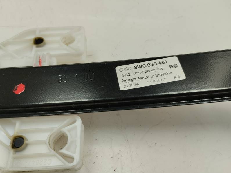 ELEVALUNAS TRASERO IZQUIERDO AUDI A4 AVANT 2017 2.0 16V TDI (150 CV)