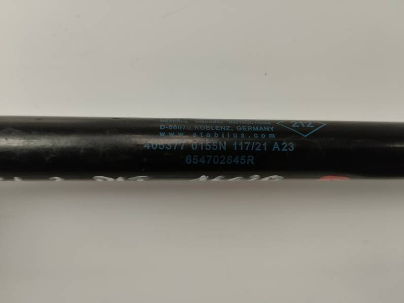 AMORTIGUADOR CAPOT DACIA DUSTER III 2021 1.0 (91CV)