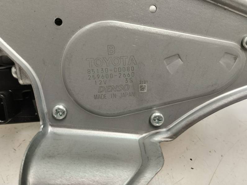 MOTOR LIMPIA TRASERO TOYOTA YARIS 2015 HÍBRIDO 74 KW (101 CV)