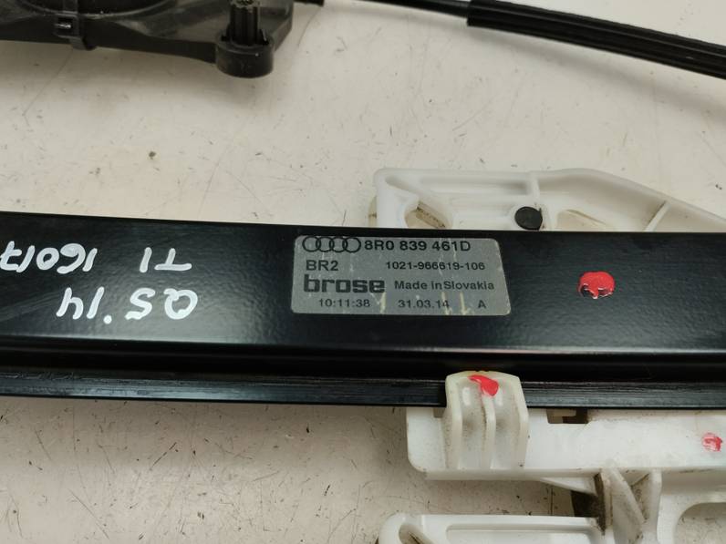 ELEVALUNAS TRASERO IZQUIERDO AUDI Q5 2014 2.0 16V TDI (177 CV)