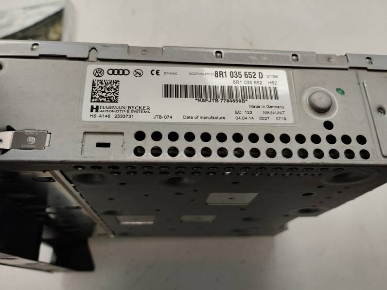 SISTEMA AUDIO RADIO CD AUDI Q5 2014 2.0 16V TDI (177 CV)