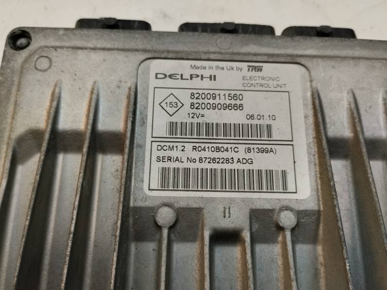 CENTRALITA MOTOR UCE RENAULT CLIO III 2010 1.5 DCI D (86 CV)