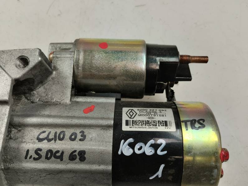 MOTOR ARRANQUE RENAULT CLIO II FASE II 2003 1.5 DCI D (65 CV)