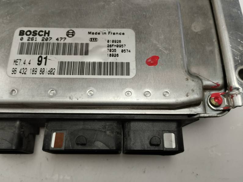 CENTRALITA MOTOR UCE PEUGEOT 206 BERLINA 2001 1.6 16V (109 CV)