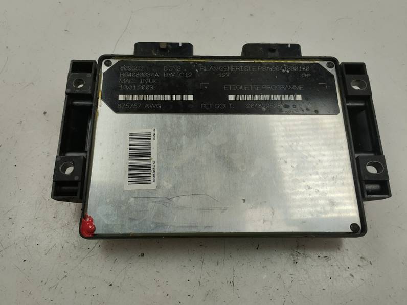 CENTRALITA MOTOR UCE PEUGEOT PARTNER 2006 2.0 HDI (90 CV)