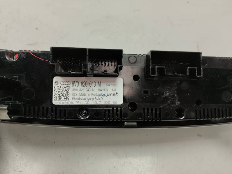 MANDO CLIMATIZADOR AUDI A3 2017 1.5 16V TSI ACT (150 CV)