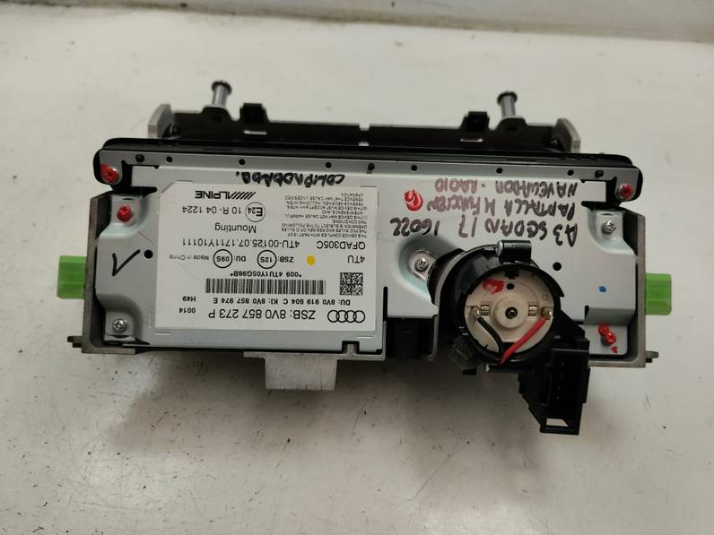 PANTALLA MULTIFUNCION AUDI A3 2017 1.5 16V TSI ACT (150 CV)