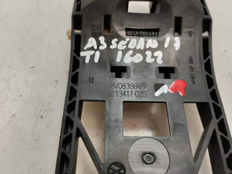 MANETA EXTERIOR TRASERA IZQUIERDA AUDI A3 2017 1.5 16V TSI ACT (150 CV)