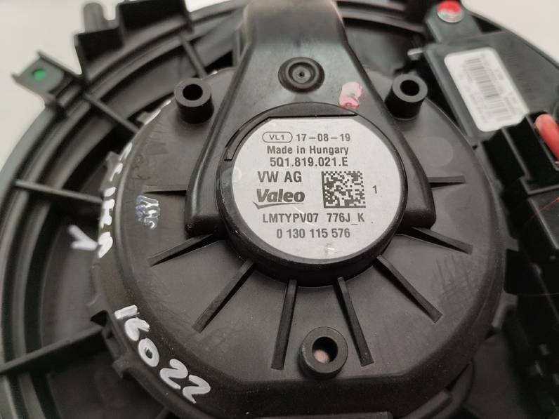 MOTOR CALEFACCION AUDI A3 2017 1.5 16V TSI ACT (150 CV)