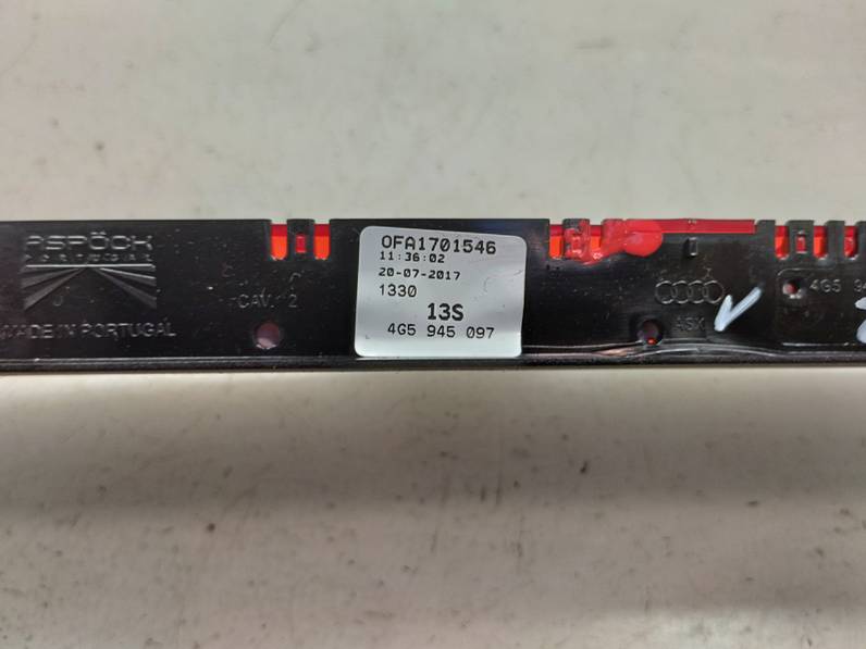 LUZ CENTRAL DE FRENO AUDI A3 2017 1.5 16V TSI ACT (150 CV)