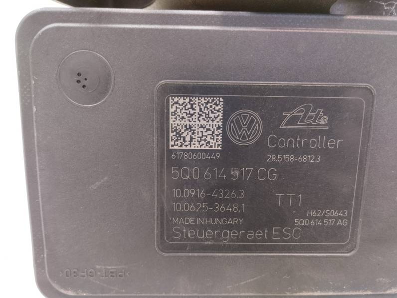 ABS AUDI A3 2017 1.5 16V TSI ACT (150 CV)