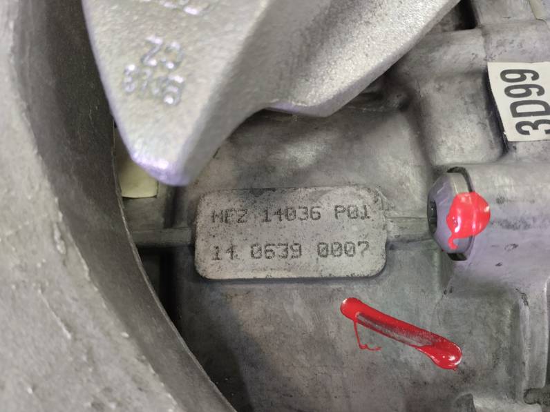 CAJA CAMBIOS VOLKSWAGEN TIGUAN 2016 2.0 TDI (110 CV)