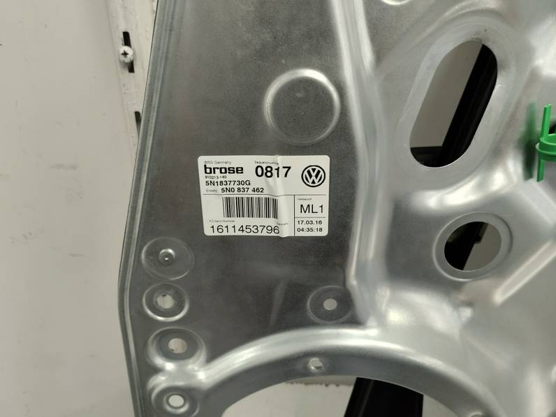 ELEVALUNAS DELANTERO DERECHO VOLKSWAGEN TIGUAN 2016 2.0 TDI (110 CV)