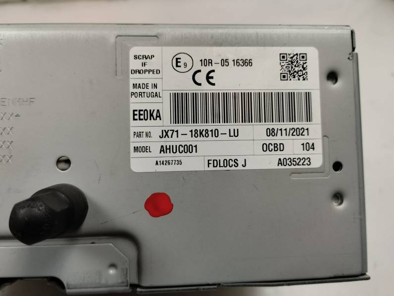 SISTEMA AUDIO RADIO CD FORD FOCUS 2021 1.0 ECOBOOST (125 CV)