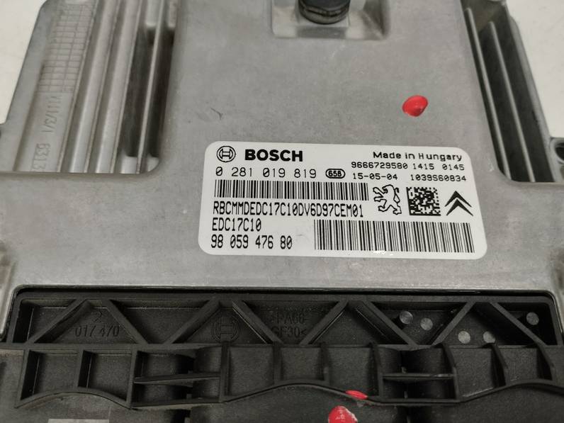 CENTRALITA MOTOR UCE CITROEN DS4 2015 1.6 HDI (92 CV)