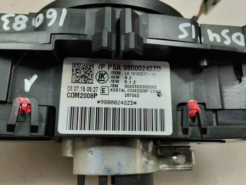 MANDO MULTIFUNCION CITROEN DS4 2015 1.6 HDI (92 CV)