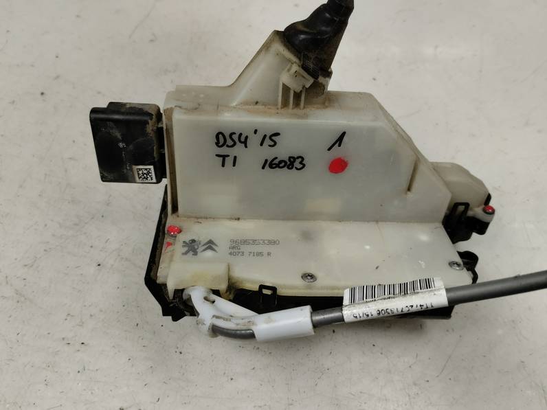 CERRADURA PUERTA TRASERA IZQUIERDA CITROEN DS4 2015 1.6 HDI (92 CV)