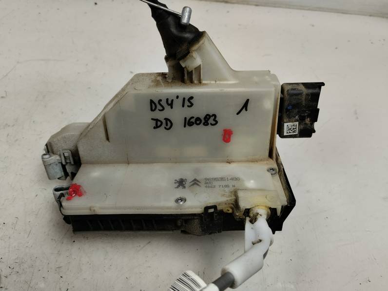 CERRADURA PUERTA DELANTERA DERECHA CITROEN DS4 2015 1.6 HDI (92 CV)