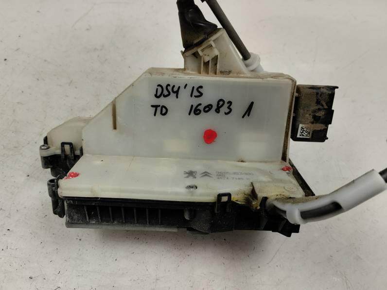 CERRADURA PUERTA TRASERA DERECHA CITROEN DS4 2015 1.6 HDI (92 CV)