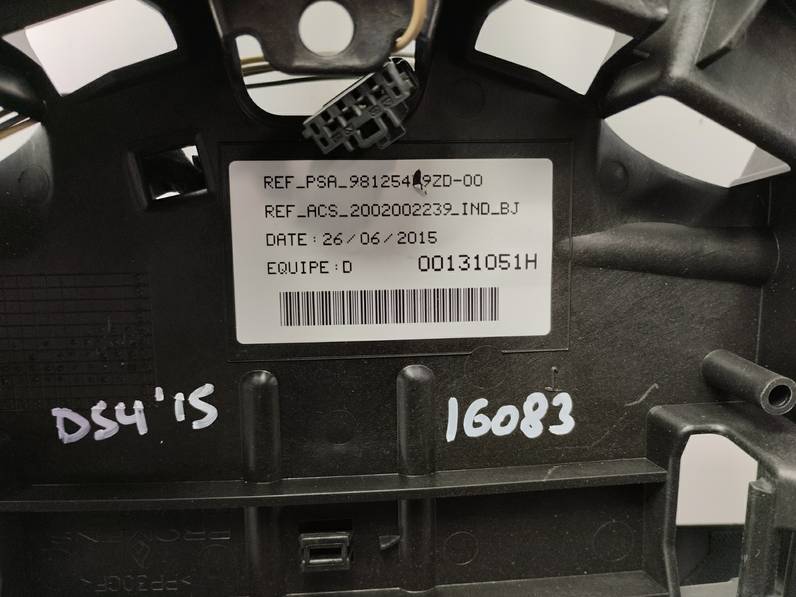 PARASOL DERECHO CITROEN DS4 2015 1.6 HDI (92 CV)