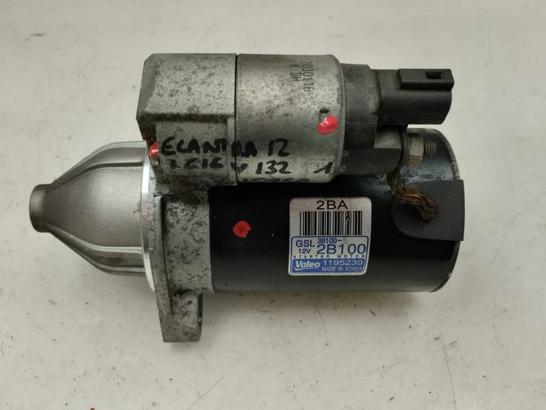 MOTOR ARRANQUE HYUNDAI ELANTRA 2012 1.6 (132 CV)