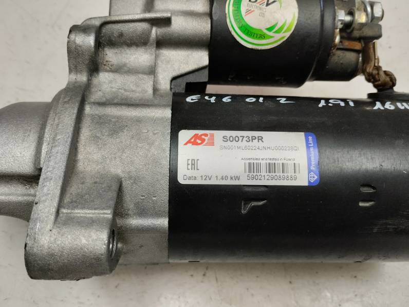 MOTOR ARRANQUE BMW SERIE 3 BERLINA 2001 1.9 (105 CV)