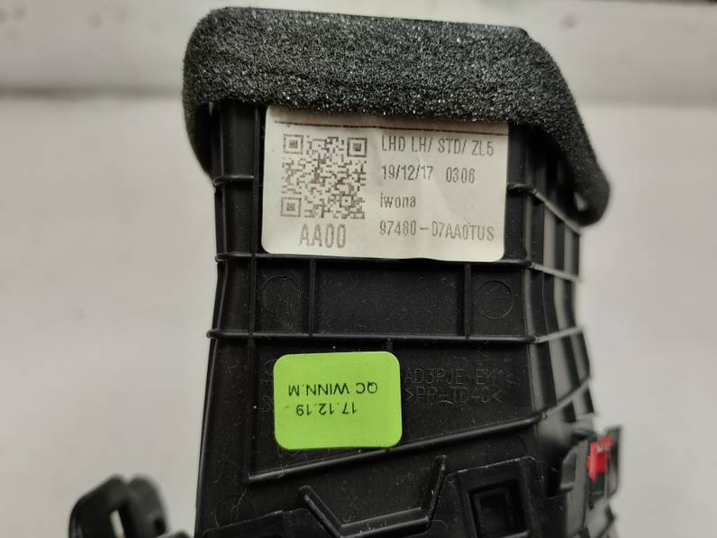 REJILLA AIREADORA HYUNDAI TUCSON 2020 1.6 (132 CV)