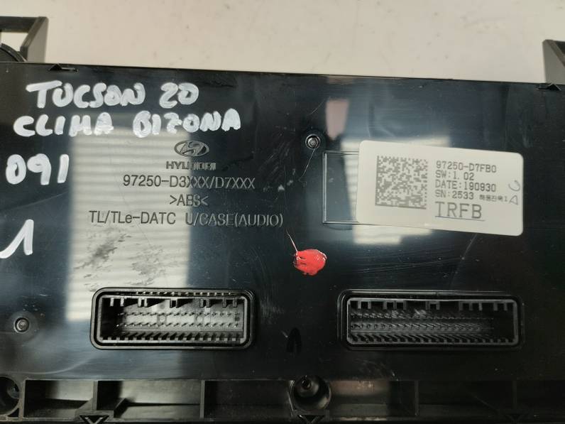 MANDO CLIMATIZADOR HYUNDAI TUCSON 2020 1.6 (132 CV)