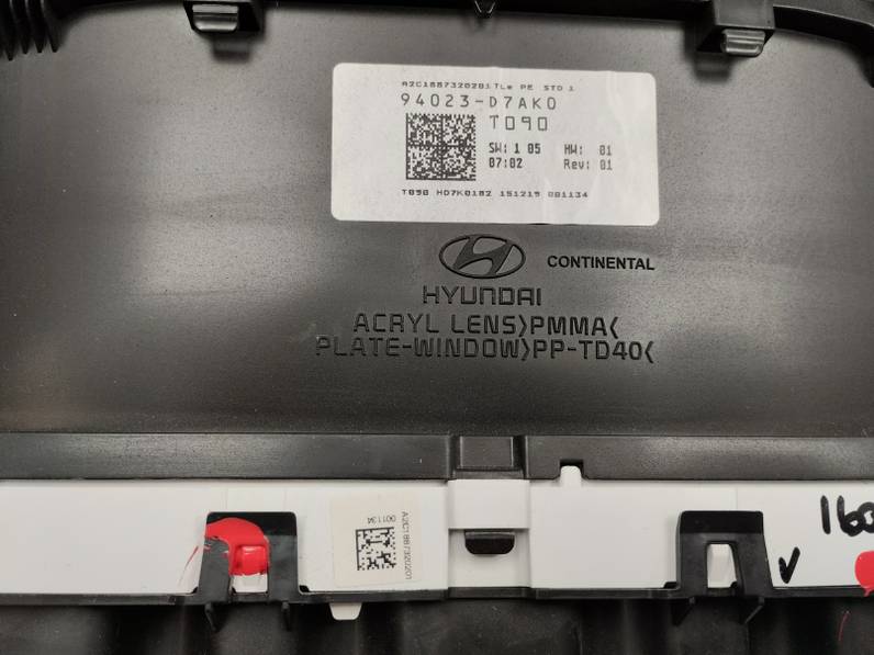 CUADRO INSTRUMENTOS HYUNDAI TUCSON 2020 1.6 (132 CV)