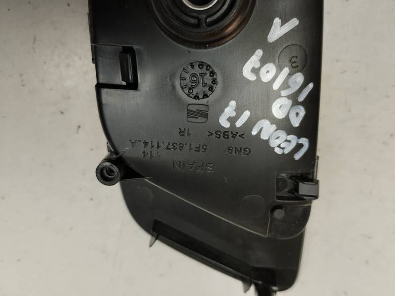 MANETA INTERIOR DELANTERA DERECHA SEAT LEON 2017 1.6 TDI (110 CV)