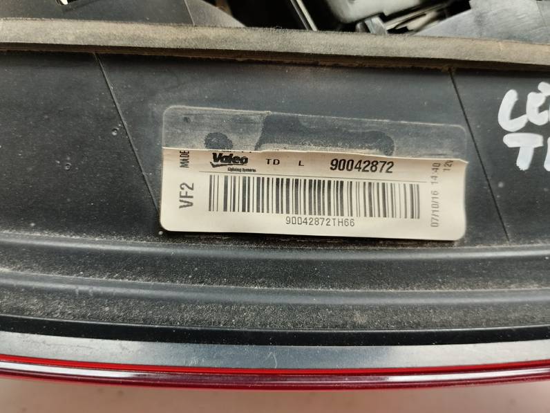 PILOTO TRASERO IZQUIERDO INTERIOR SEAT LEON 2017 1.6 TDI (110 CV)