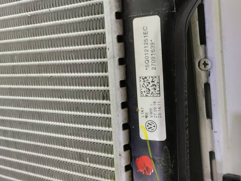 RADIADOR AGUA SEAT LEON 2017 1.6 TDI (110 CV)