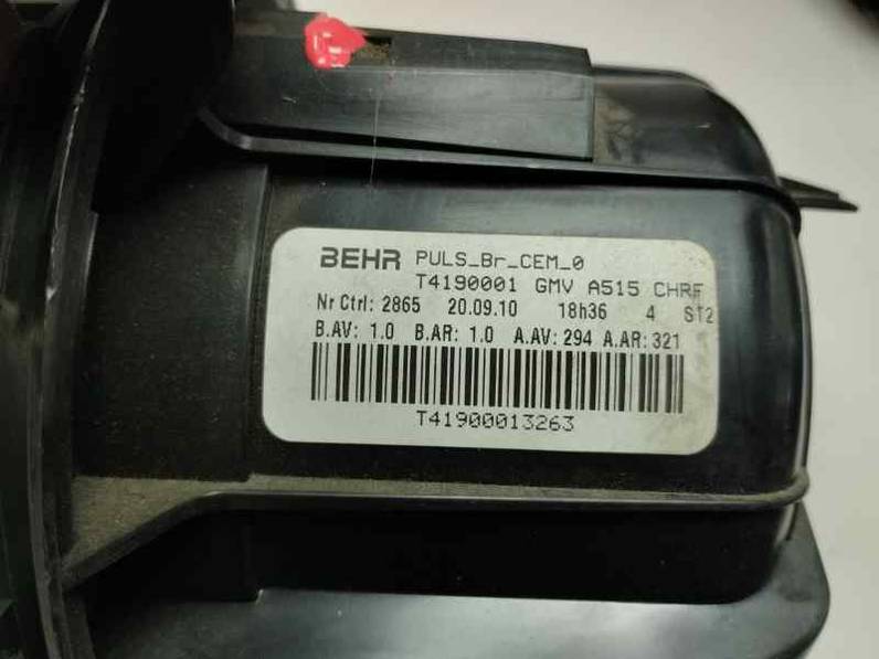 MOTOR CALEFACCION CITROEN C3 2010 1.1 (60 CV)