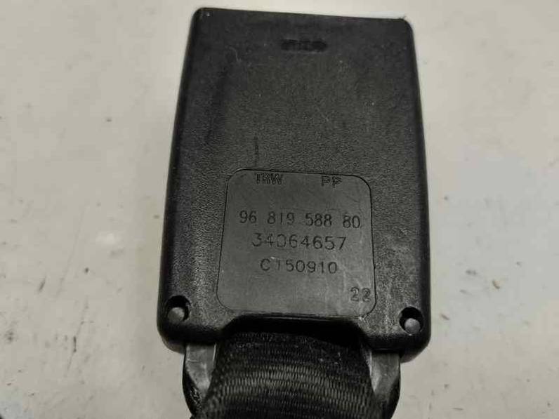 CINTURON SEGURIDAD TRASERO IZQUIERDO CITROEN C3 2010 1.1 (60 CV)