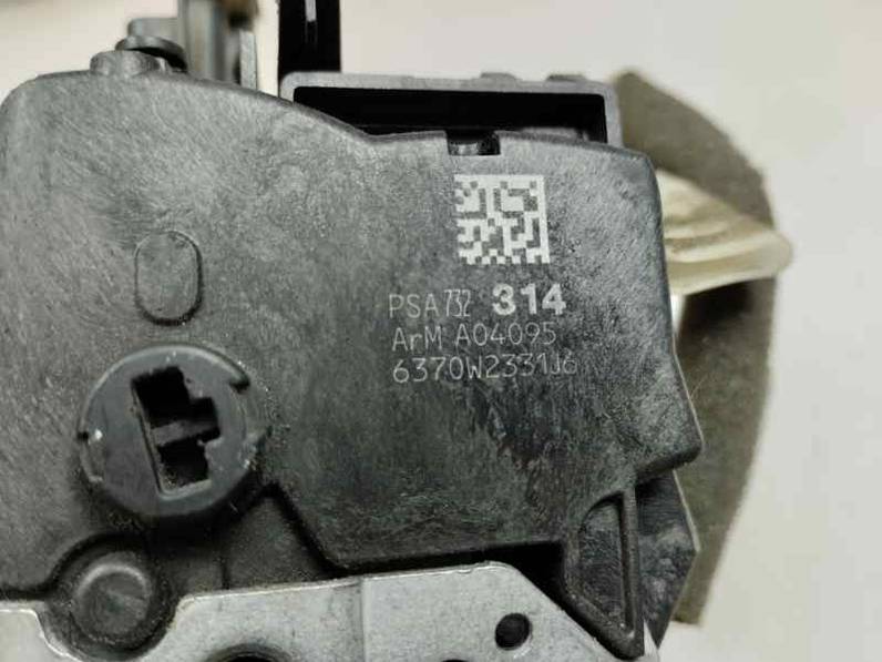 CERRADURA PUERTA TRASERA IZQUIERDA CITROEN C3 2010 1.1 (60 CV)