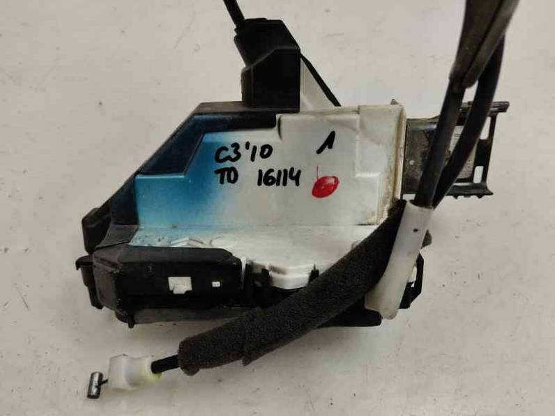 CERRADURA PUERTA TRASERA DERECHA CITROEN C3 2010 1.1 (60 CV)