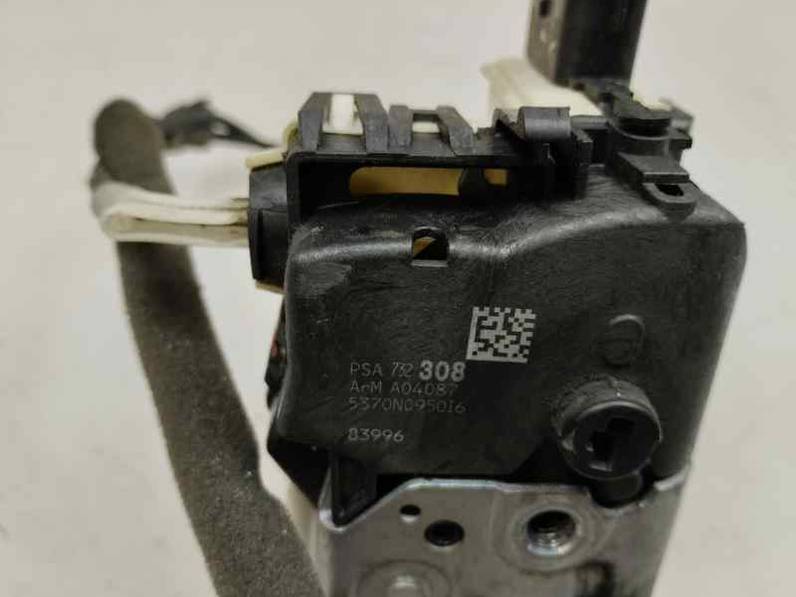 CERRADURA PUERTA DELANTERA DERECHA CITROEN C3 2010 1.1 (60 CV)