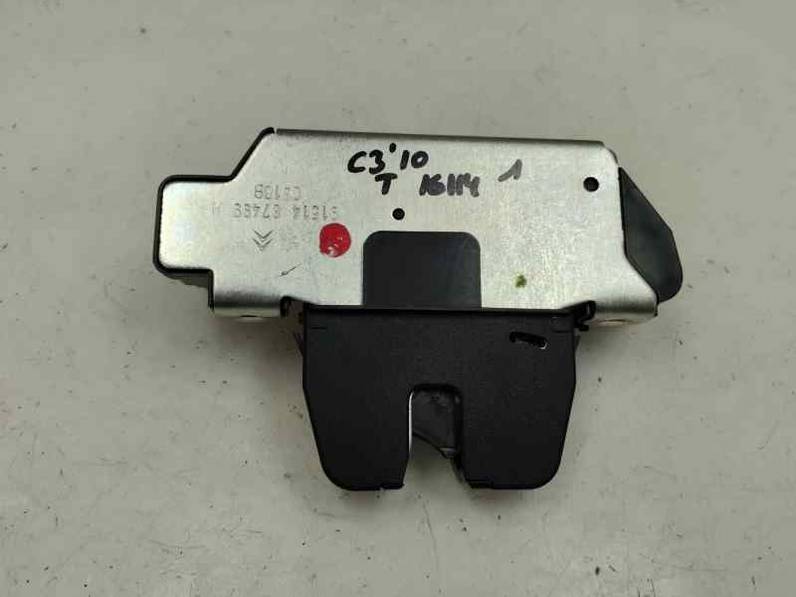 CERRADURA MALETERO PORTON CITROEN C3 2010 1.1 (60 CV)