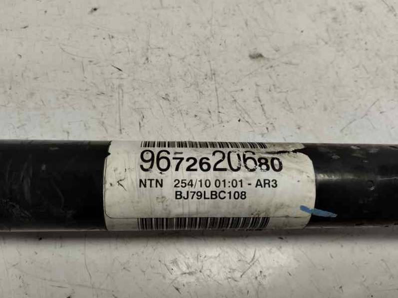 TRANSMISION DELANTERA DERECHA CITROEN C3 2010 1.1 (60 CV)