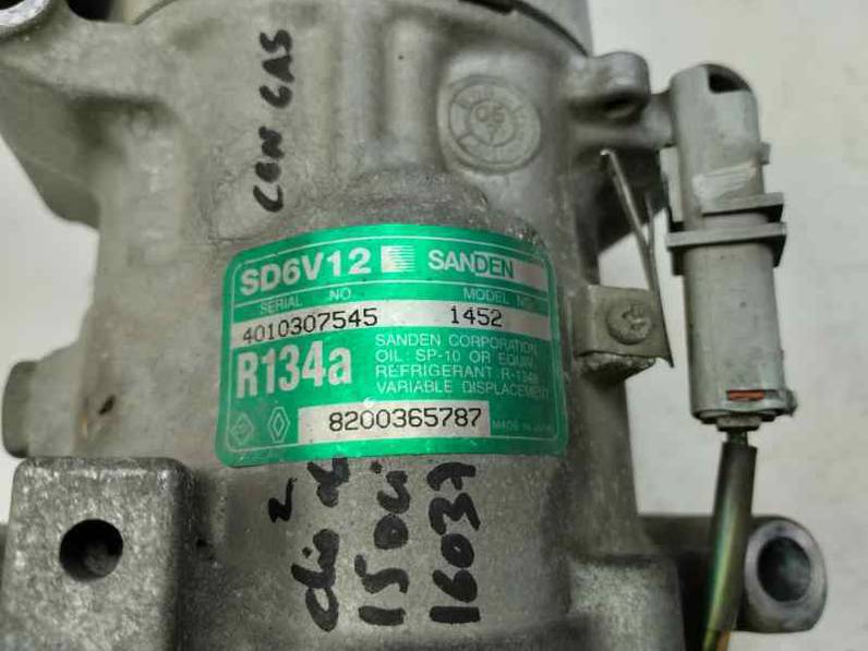 COMPRESOR AIRE ACONDICIONADO RENAULT CLIO III 2006 1.5 DCI D (68 CV)