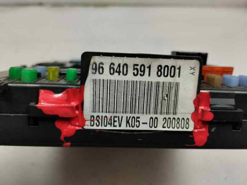 CAJA RELES FUSIBLES CITROEN C4 BERLINA 2008 1.6 16V HDI (90 CV)
