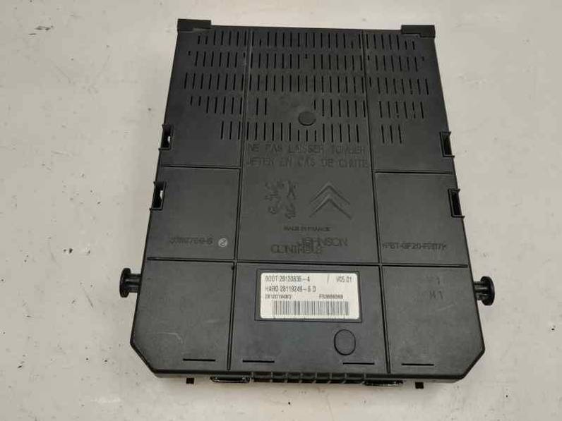 CAJA RELES FUSIBLES CITROEN C4 BERLINA 2008 1.6 16V HDI (90 CV)