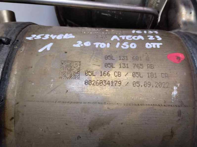 CATALIZADOR SEAT ATECA 2023 2.0 (150 CV)