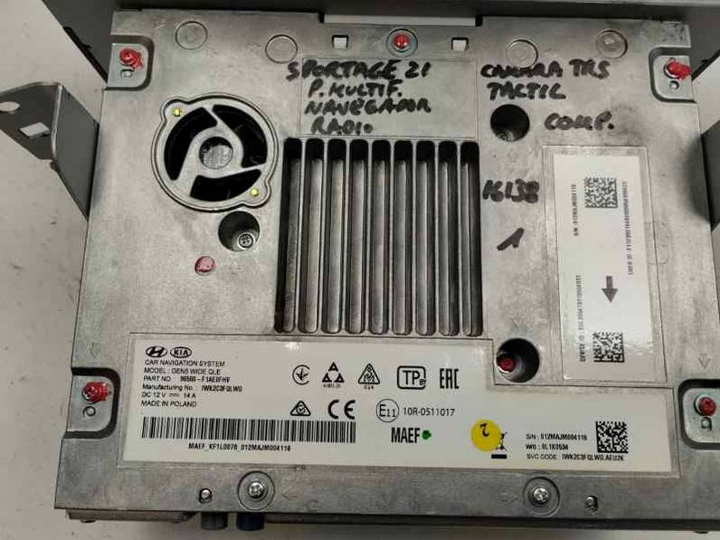 PANTALLA MULTIFUNCION KIA SPORTAGE 2021 1.6 T-GDI 132 CV (132 CV)