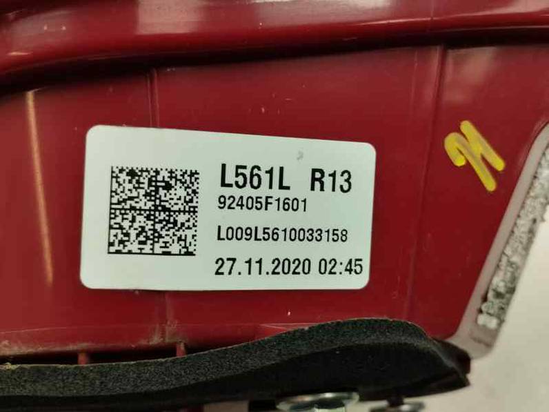 PILOTO TRASERO IZQUIERDO INTERIOR KIA SPORTAGE 2021 1.6 T-GDI 132 CV (132 CV)