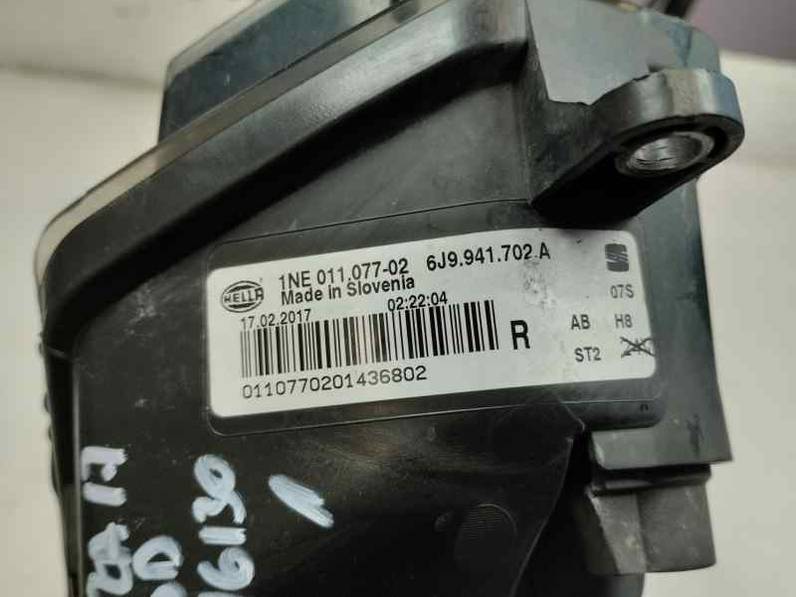 FARO ANTINIEBLA DERECHO SEAT IBIZA 2017 1197 (90 CV)